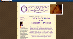 Desktop Screenshot of motherdivinedoula.blogspot.com