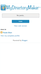 Mobile Screenshot of mydirectorymaker.blogspot.com