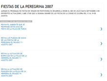 Tablet Screenshot of peregrina2007.blogspot.com