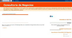 Desktop Screenshot of consultoriasdenegocios.blogspot.com