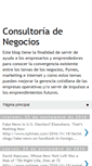 Mobile Screenshot of consultoriasdenegocios.blogspot.com