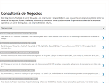 Tablet Screenshot of consultoriasdenegocios.blogspot.com