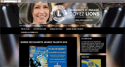 Desktop Screenshot of lions-thann.blogspot.com