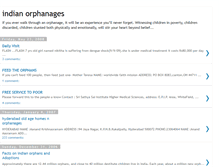 Tablet Screenshot of indianorphanages-list.blogspot.com