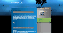 Desktop Screenshot of muslimahlucu.blogspot.com