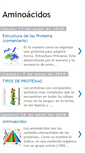 Mobile Screenshot of aminocidos.blogspot.com