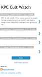Mobile Screenshot of kcpcultwatch.blogspot.com
