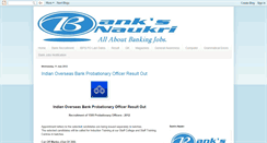 Desktop Screenshot of banksnaukri.blogspot.com