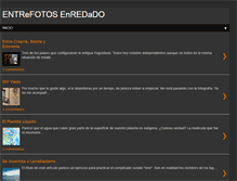 Tablet Screenshot of entrefotosenredado.blogspot.com