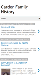 Mobile Screenshot of cardenhistory.blogspot.com