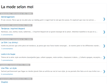 Tablet Screenshot of la-mode-selon-moi.blogspot.com