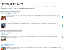 Tablet Screenshot of pilyetiqueta.blogspot.com