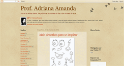 Desktop Screenshot of profadrianaamanda.blogspot.com