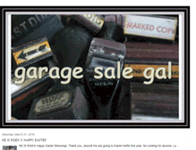 Tablet Screenshot of garagesalegal.blogspot.com