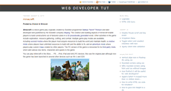 Desktop Screenshot of htmlcsstutorials.blogspot.com