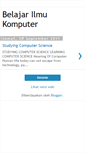 Mobile Screenshot of belajarilmukomputer-azisms.blogspot.com