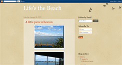 Desktop Screenshot of lifesthebeachfla.blogspot.com