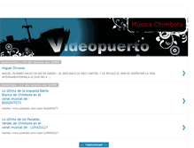 Tablet Screenshot of chimboteaudiovisual-musica.blogspot.com