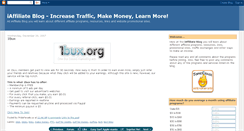 Desktop Screenshot of iaffiliate.blogspot.com