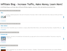 Tablet Screenshot of iaffiliate.blogspot.com