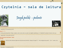 Tablet Screenshot of czytelniapolska.blogspot.com