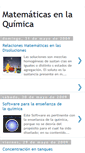 Mobile Screenshot of matematicasenlaqumica.blogspot.com