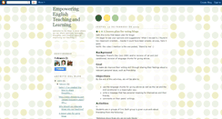 Desktop Screenshot of empowerenglish.blogspot.com