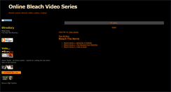 Desktop Screenshot of bleach-video-series.blogspot.com