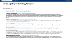 Desktop Screenshot of castleagebot.blogspot.com