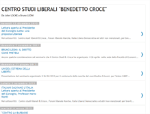 Tablet Screenshot of circolobenedettocroce.blogspot.com