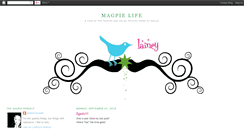 Desktop Screenshot of magpielife.blogspot.com
