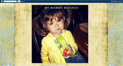 Desktop Screenshot of my-mommy-musings.blogspot.com