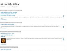 Tablet Screenshot of mihumildesillita.blogspot.com