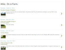 Tablet Screenshot of mikeonafarm.blogspot.com