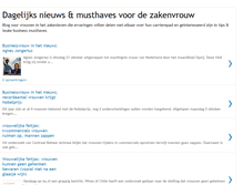 Tablet Screenshot of businessvrouw.blogspot.com