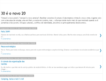 Tablet Screenshot of 30eonovo20.blogspot.com