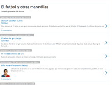 Tablet Screenshot of elfutbolyotrasmaravillas.blogspot.com