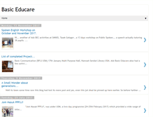 Tablet Screenshot of basiceducare.blogspot.com