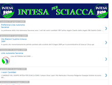 Tablet Screenshot of intesapersciacca.blogspot.com