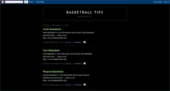 Desktop Screenshot of basketballtips112112.blogspot.com