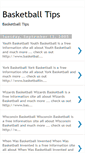 Mobile Screenshot of basketballtips112112.blogspot.com