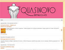 Tablet Screenshot of brechoquasinovo.blogspot.com