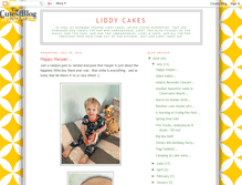 Tablet Screenshot of liddycakes.blogspot.com