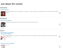 Tablet Screenshot of justaboutthewomen.blogspot.com