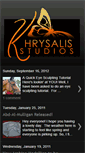 Mobile Screenshot of khrysalis-studios.blogspot.com