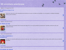 Tablet Screenshot of miaventuraamericanayoanella.blogspot.com