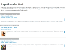 Tablet Screenshot of jorgegonzalezmusic.blogspot.com