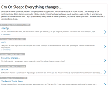 Tablet Screenshot of cryorsleep.blogspot.com