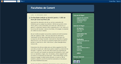 Desktop Screenshot of facultatecomertase.blogspot.com