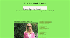 Desktop Screenshot of lindamorunga.blogspot.com